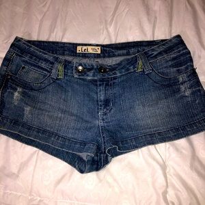 Cute,short LEI jean shorts! Size 13 JR